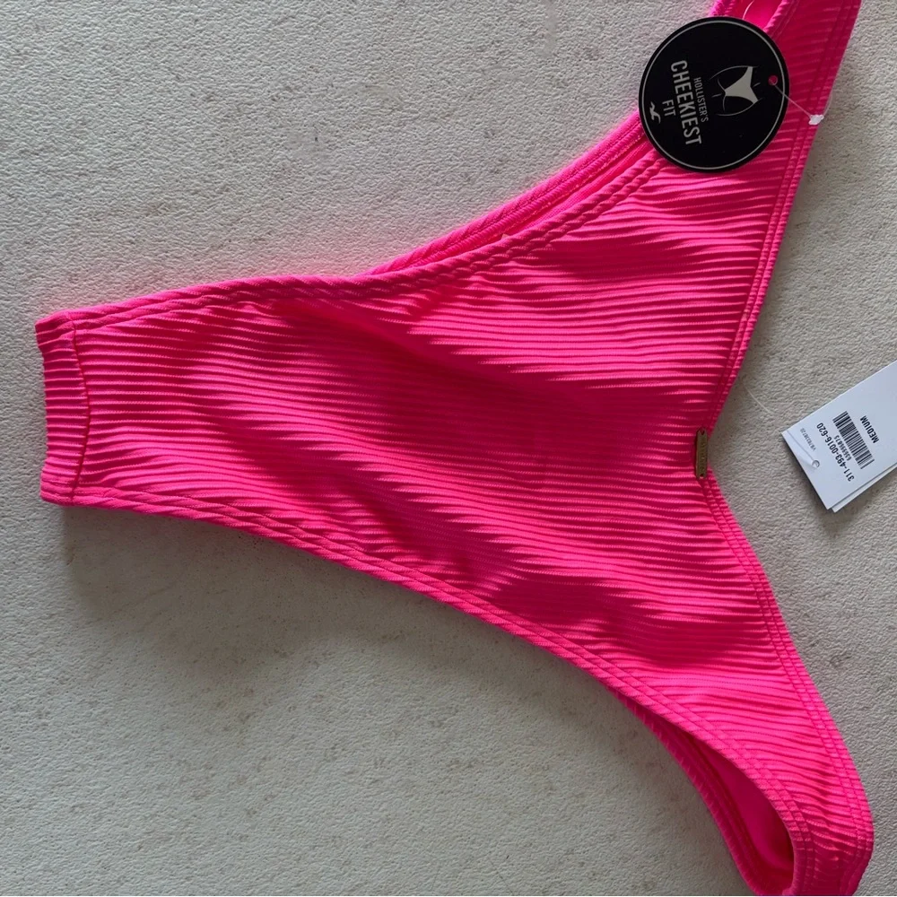 Hollister Hot Pink Bikini Bottom - Picture 2 of 5